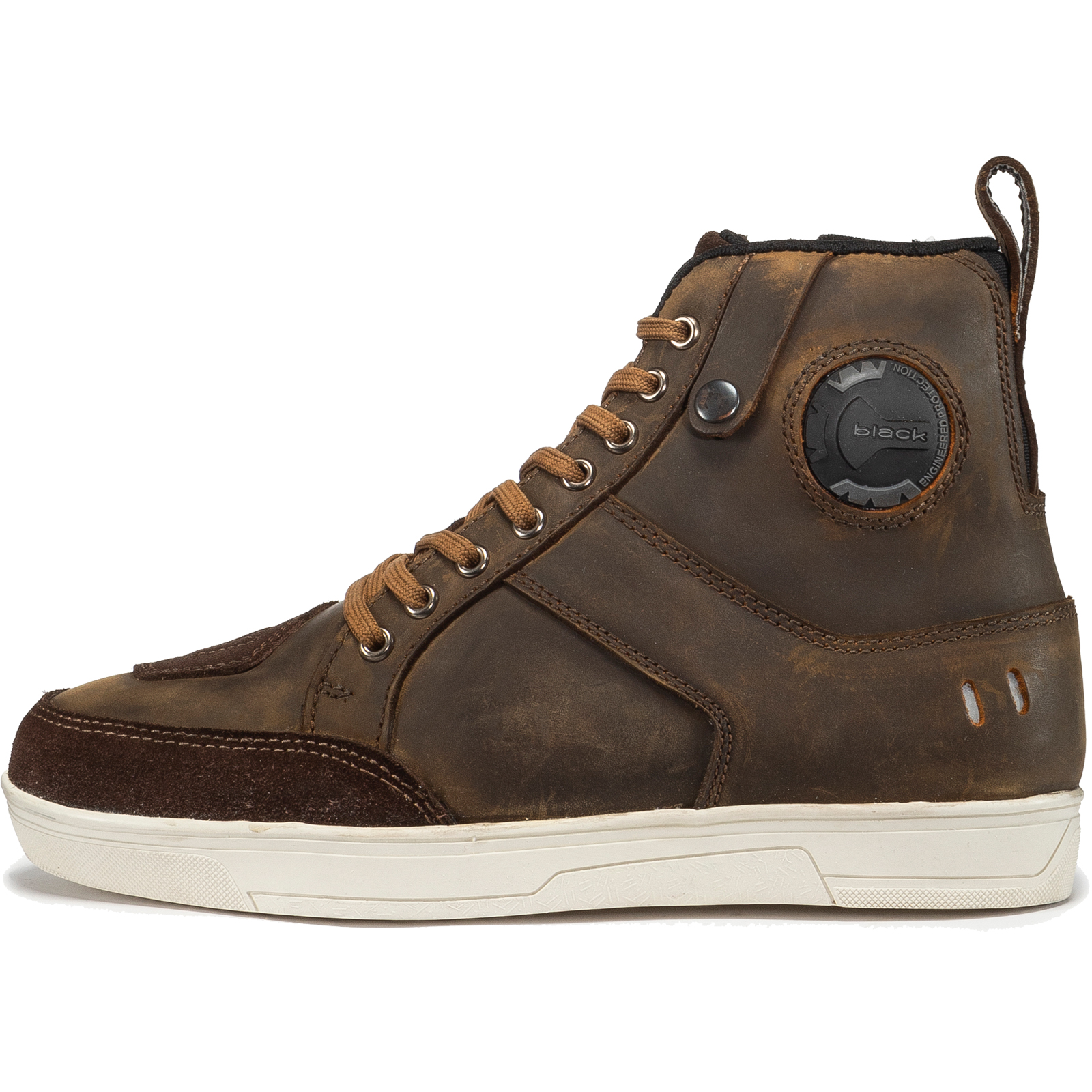 ankle high motorcycle boots